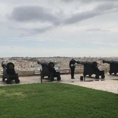 To have a normal ceremonial salute.