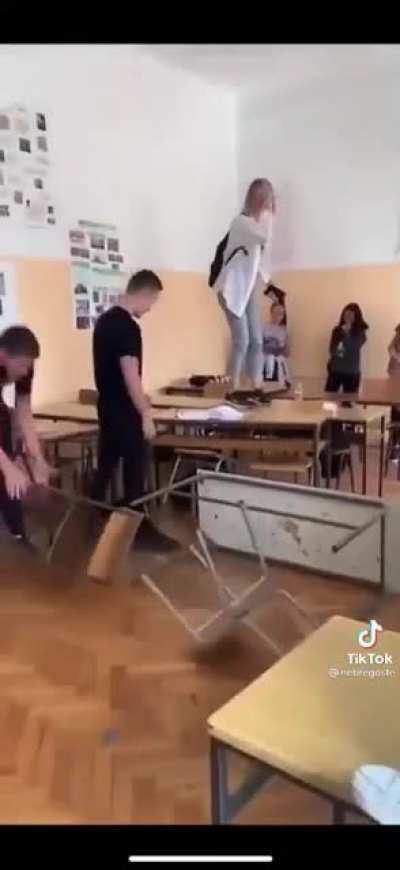 This kind of sh*t is now popular among young Balkan kids