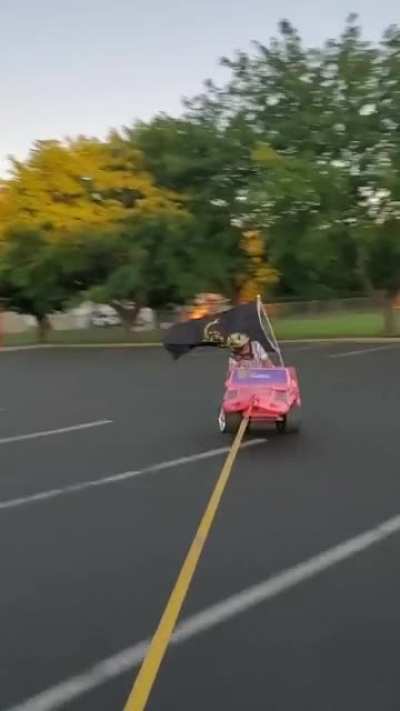 WCGW if I do this in a toy car