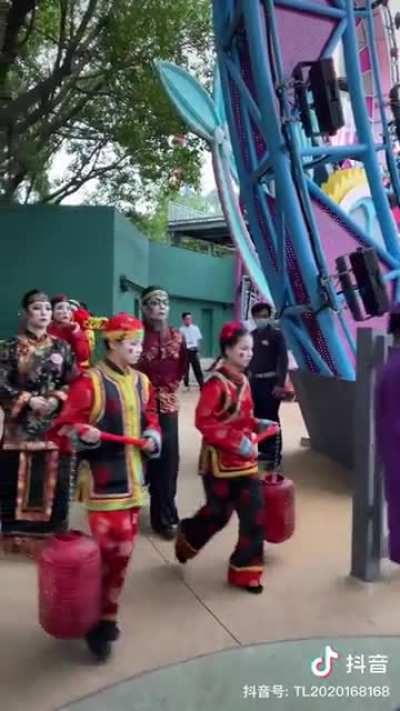 Spooky season at Guangdong amusement park