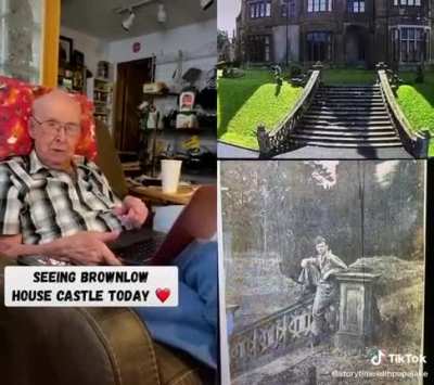 WWII Vet who stormed Omaha Beach on D-Day viewing an old location he was at from his past. If you’re interested in the WWII topic I recommend viewing his videos as he tells some amazing stories!