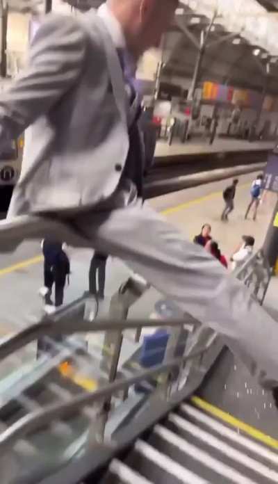 Bro was confident
