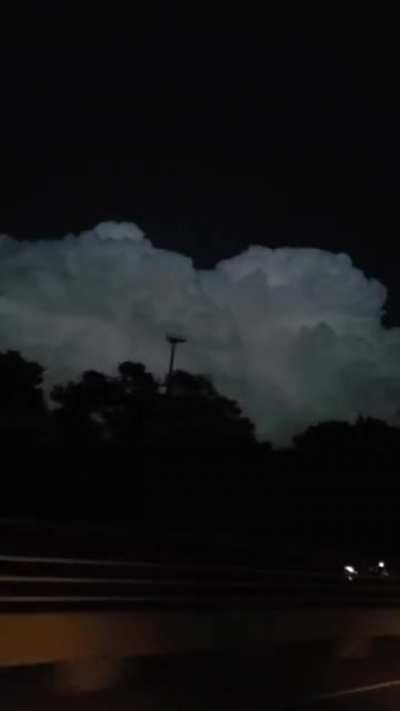 ? A beautiful non-destructive storm.