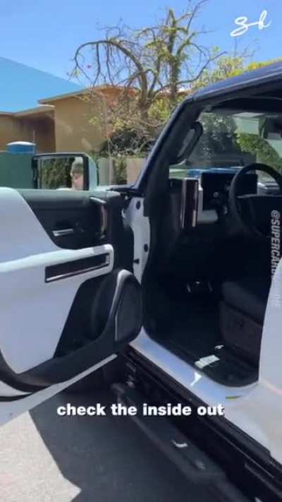 New Hummer EV is amazing.