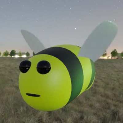 I animated and voiced that bee gif