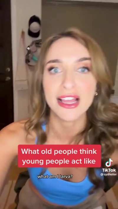 What old people think young people act like