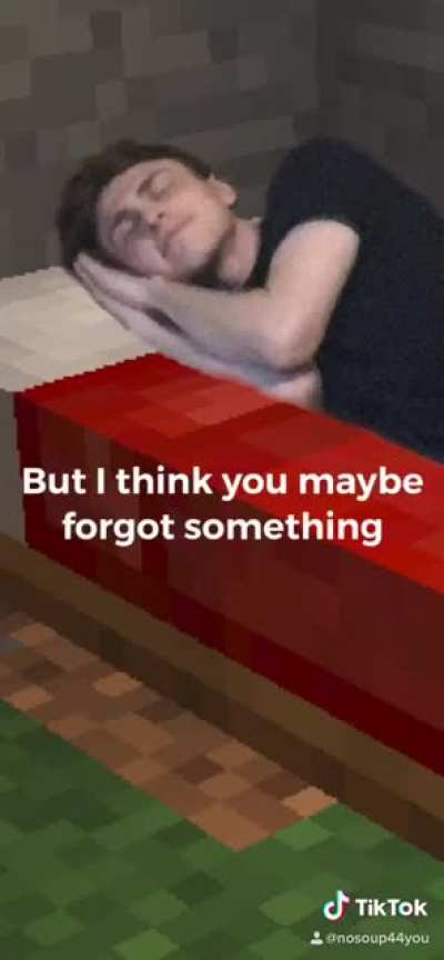 “But I think you maybe forgot something”