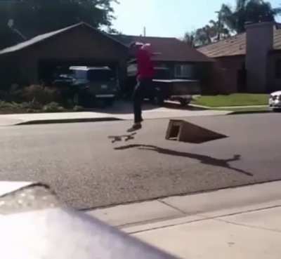 Trying to use a homemade ramp