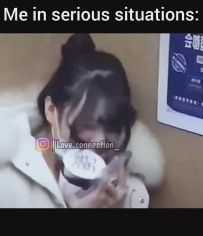 Her Laughter Scared Them Away ?