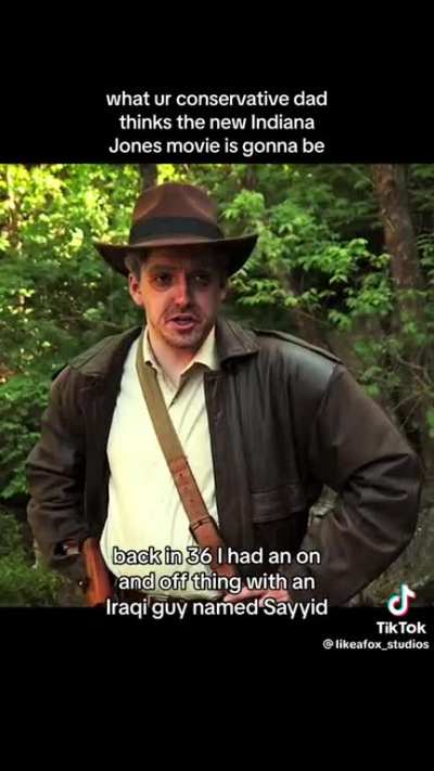 Woke Indiana Jones