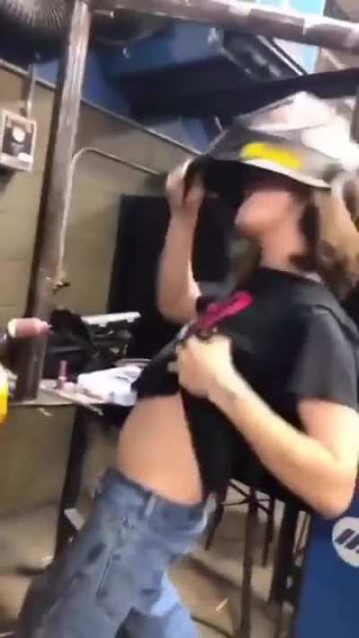 WCGW: Playing with a TIG torch.