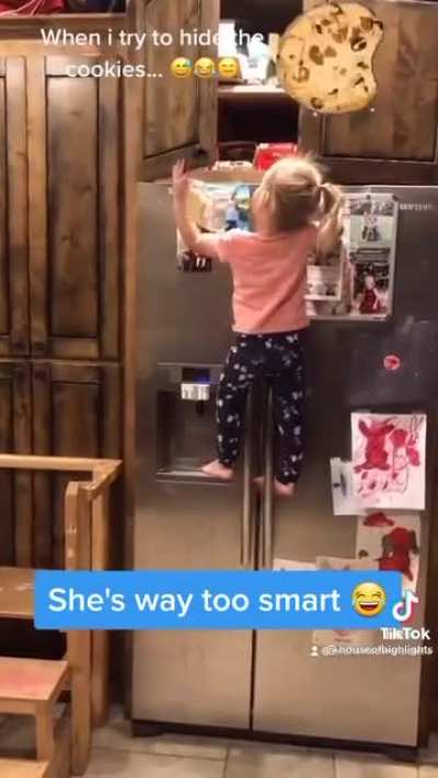 She’s way too smart