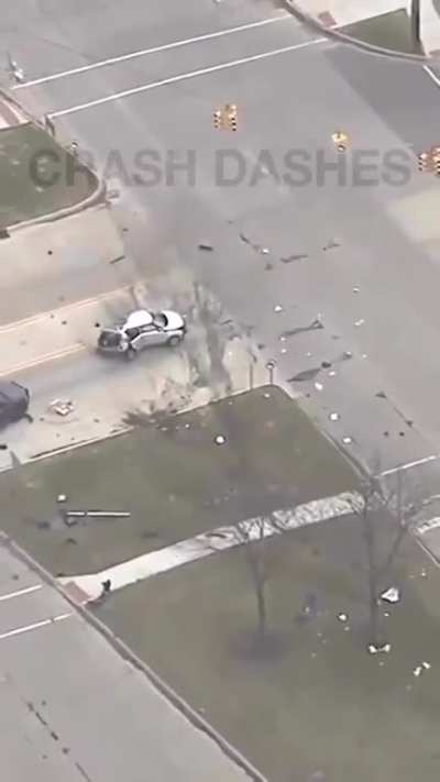 Crazy high speed chase