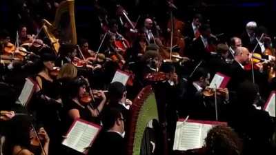 “The Ecstasy of Gold” song from the movie "The Good, the Bad, the Ugly". Directed by Ennio Morricone himself and performed in the magical setting of San Marco's square in Venice (10/11/2007)