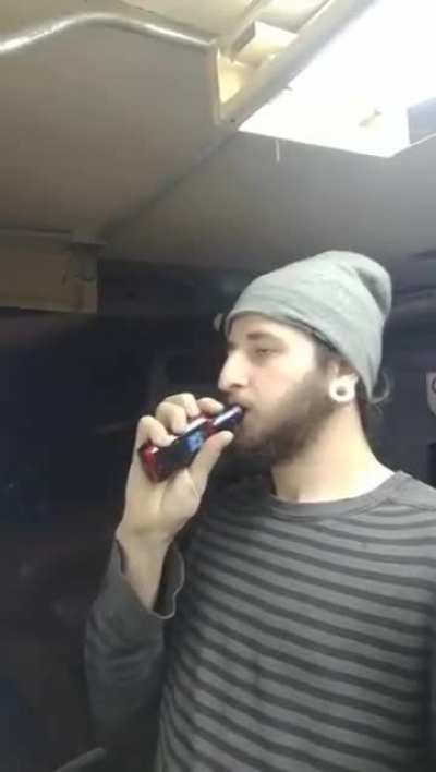 Cool vaping trick