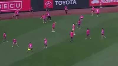 To catch a baseball
