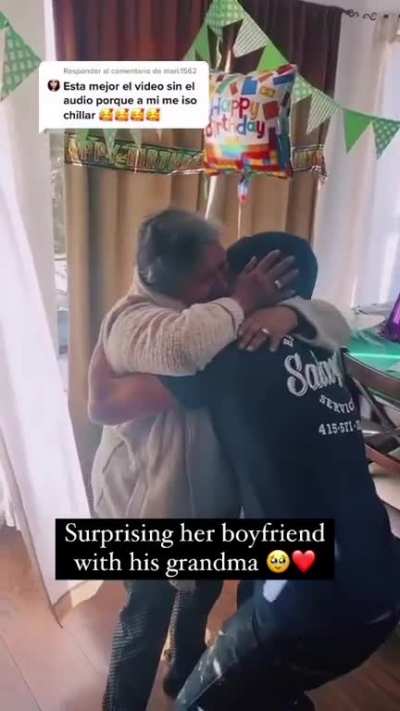 Some surprises are priceless and beautiful