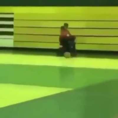 He’s going down