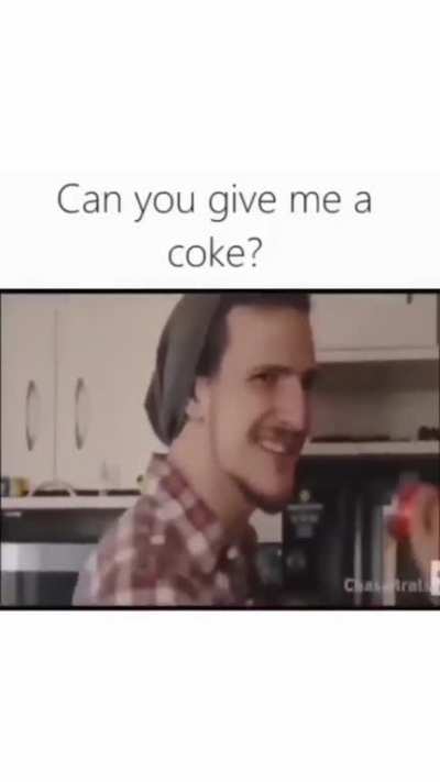 A fresh coke