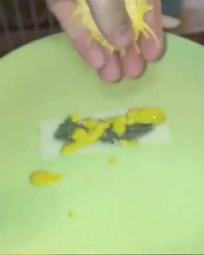 Man rolls a fatty