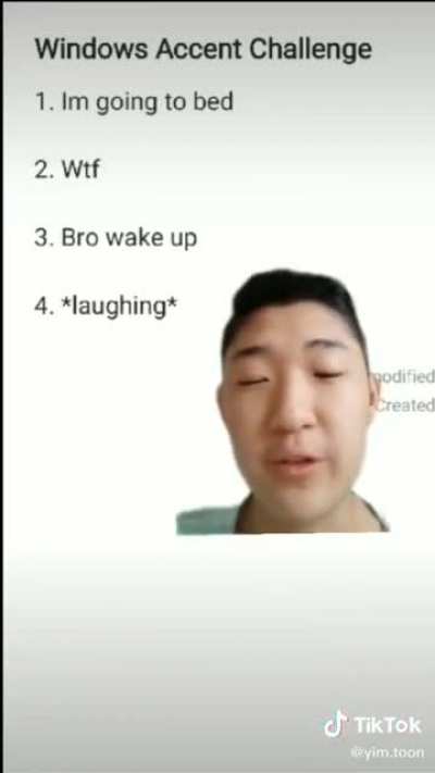 He’s got the accent spot on