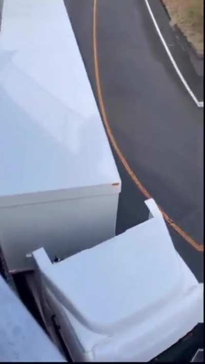 He has driven here before