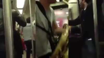 The legendary sax Battle ( NYC )