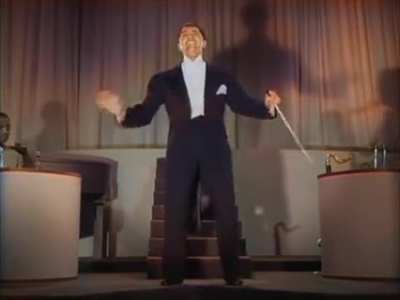 This colorized 1943 performance of Cab Calloway &amp; the Nicholas brothers