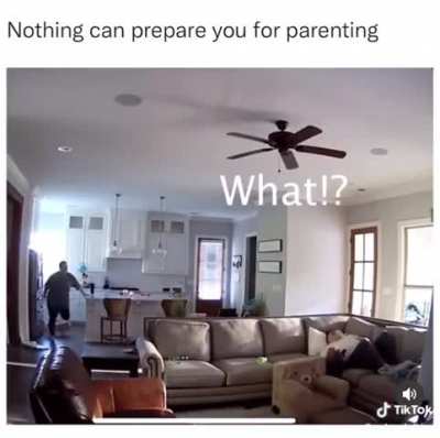 Moments before disaster