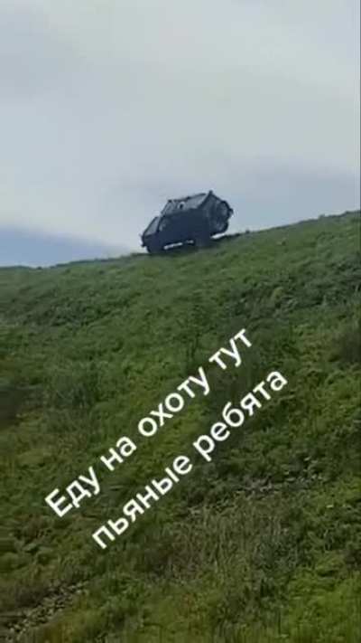 Never drive drunk. Especially in places like that!