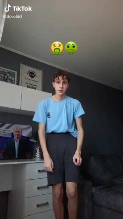 Putin watching in the background