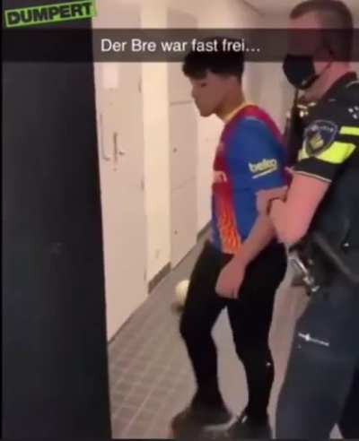 Officer didn’t appreciate it