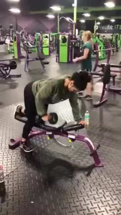 Dedicated effort to get fit and she succeeded
