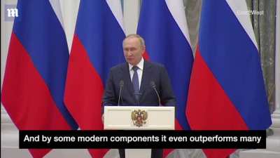 President of Russia Vladimir Putin warning statement yesterday of what would happen if Ukraine joins NATO