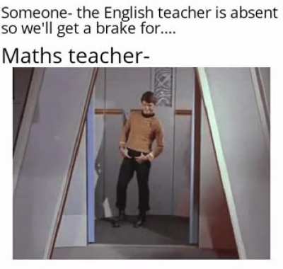 He's always here