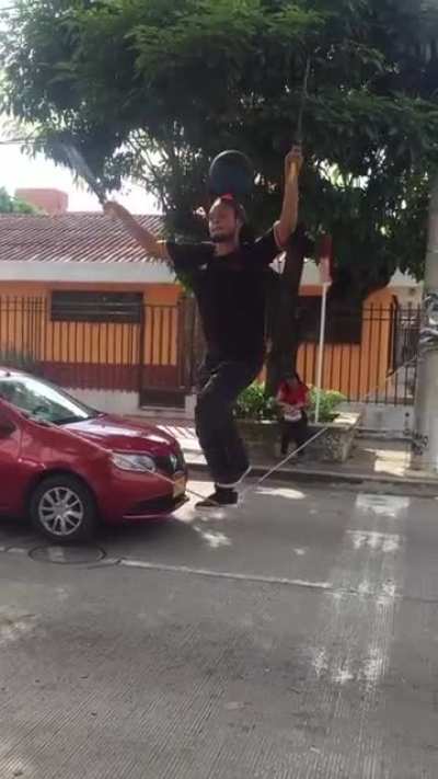 Street performer skills are insane