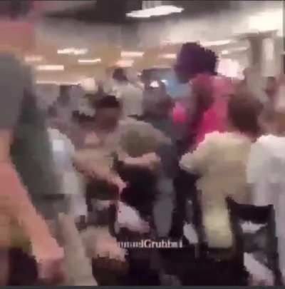 guy gets life changing smack, he won't be acting tough after this ?