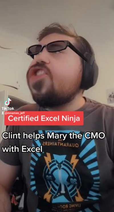 When C-Suite people can't figure out Excel
