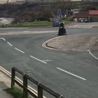 Sandford Police using a Dalek to order people to stay inside