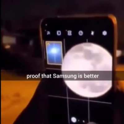 Proof that Samsung is better