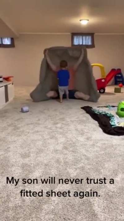 He’s not gonna trust a sheet man ever again