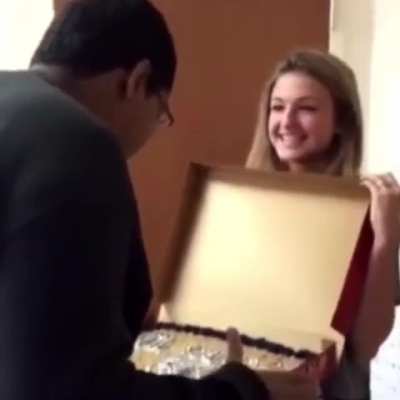 A girl asks an autistic boy to go to the prom , made me smile ?