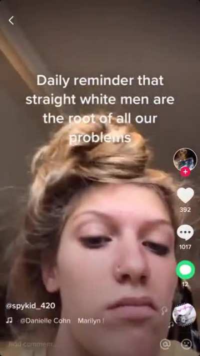 The shit tiktok says