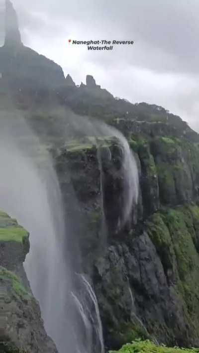 ð¥ reverse waterfall during monsoon