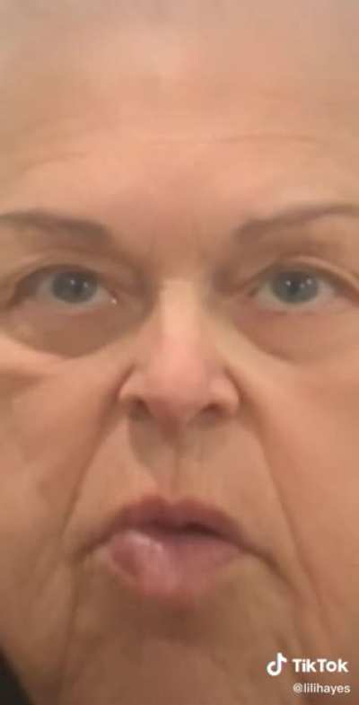 Nana doesn’t like the filter