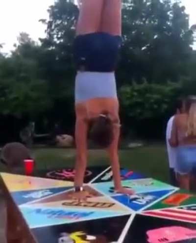 Sick handstand