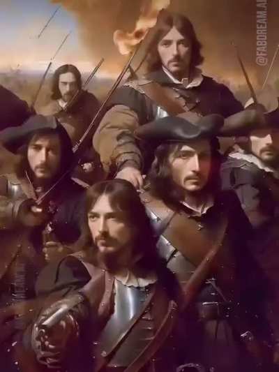 AI depiction of warfare throughout history