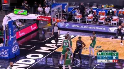 [Highlight] Gary "Gary Harris" Harris dances on Evan Fournier