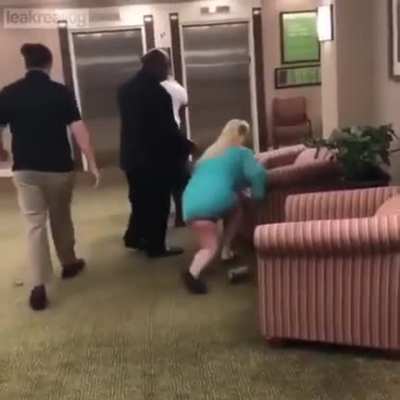 Karen wanted the smoke. Gets clapped.