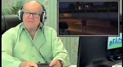 He is having fun